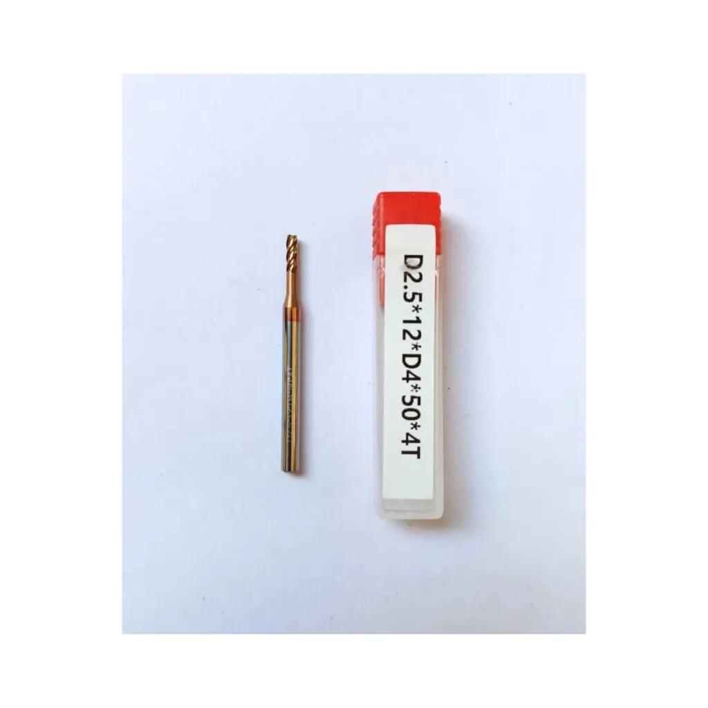 2.5*12*50 4FLUTE LONG NECK ENDMILL 55HRC