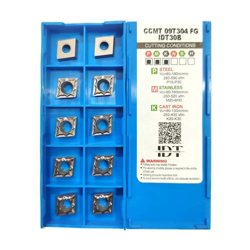 CCMT 09T304 FG IDT30B (Cermet)