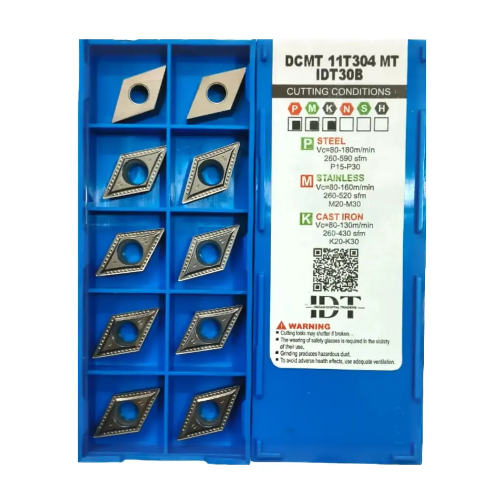 DCMT 11T304 MT IDT30B (Cermet)