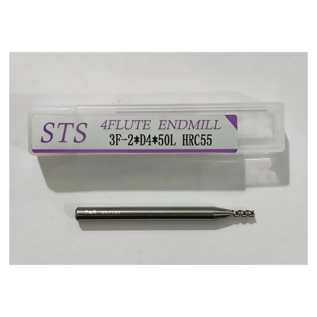 2*50 3FLUTE UNCOATED ENDMILL