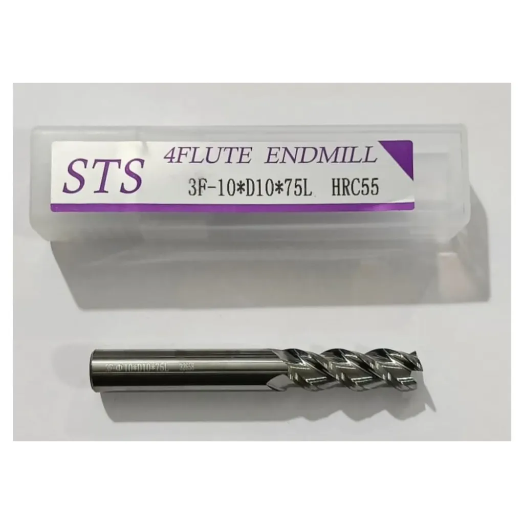 10*75 3FLUTE UNCOATED ENDMILL