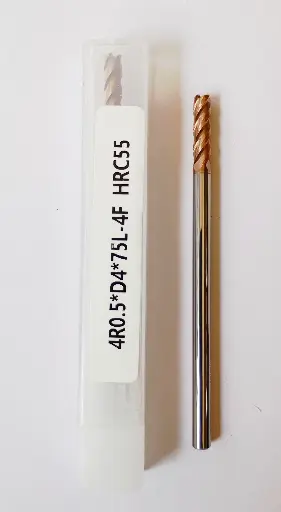 R0.5*D4*75L*d4*4F IDT55N COPPER CORNER RADIUS ENDMILL