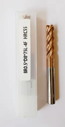 R0.5*D8*75L*d8*4F IDT55N COPPER CORNER RADIUS ENDMILL