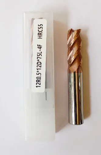 R0.5*D12*75L*d12*4F IDT55N COPPER CORNER RADIUS ENDMILL