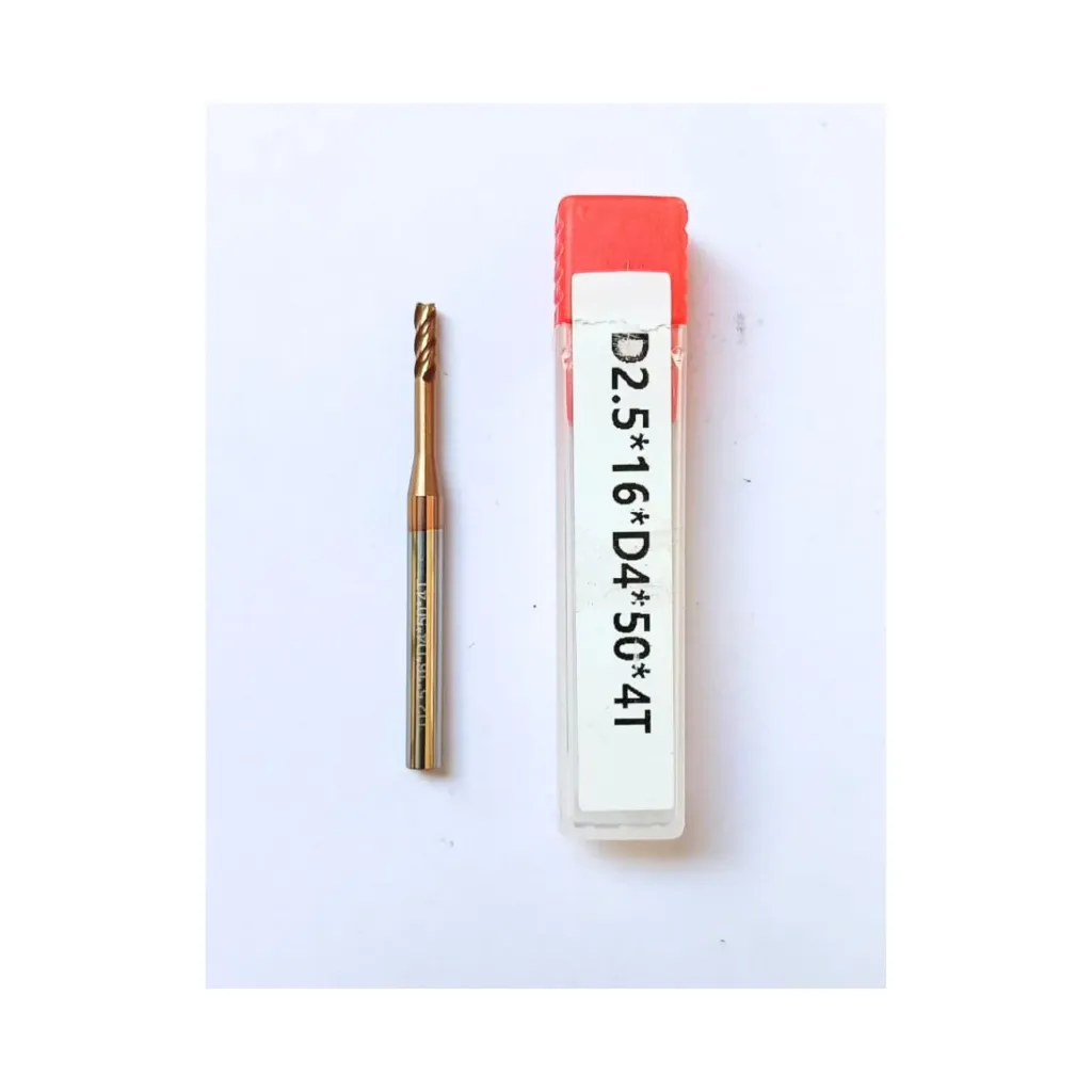 2.5*16*50 4FLUTE LONG NECK ENDMILL 55HRC