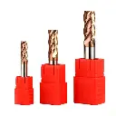 SOLID CARBIDE ENDMILL 4FLUTE 55HRC