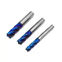 SOLID CARBIDE ENDMILL 4FLUTE 65HRC