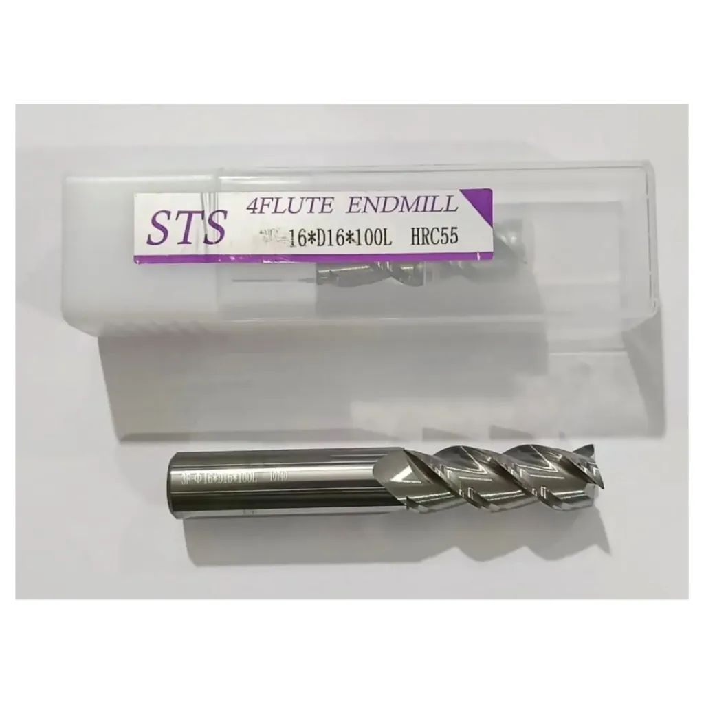 16*100 3FLUTE UNCOATED ENDMILL